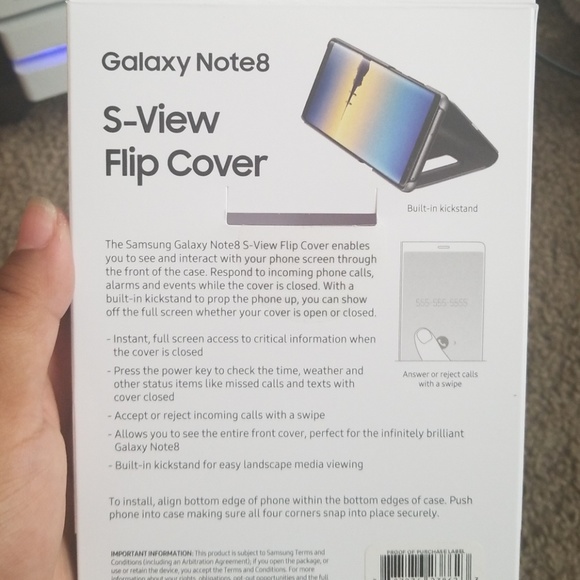 Samsung s view flip cover - Picture 5 of 5